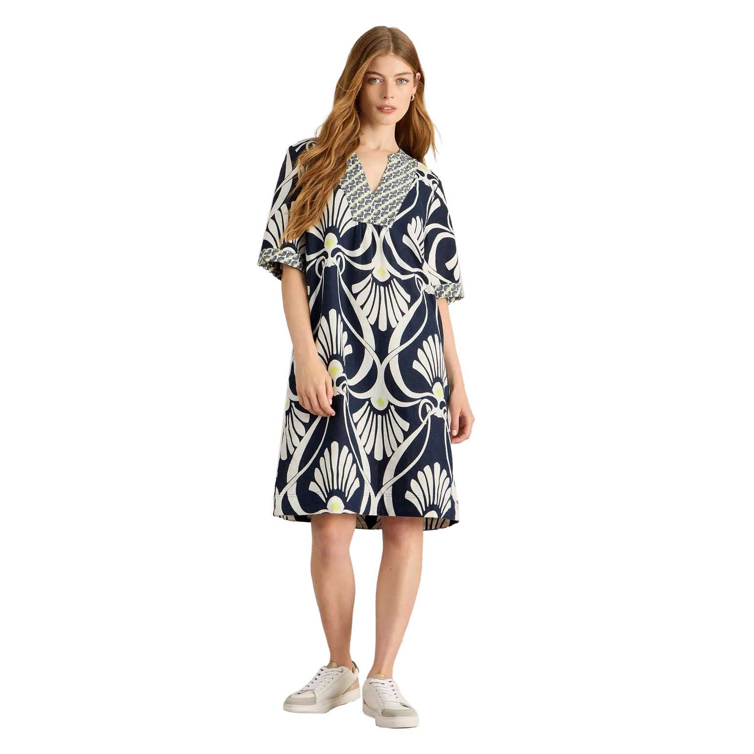 White Stuff Ash Linen Dress